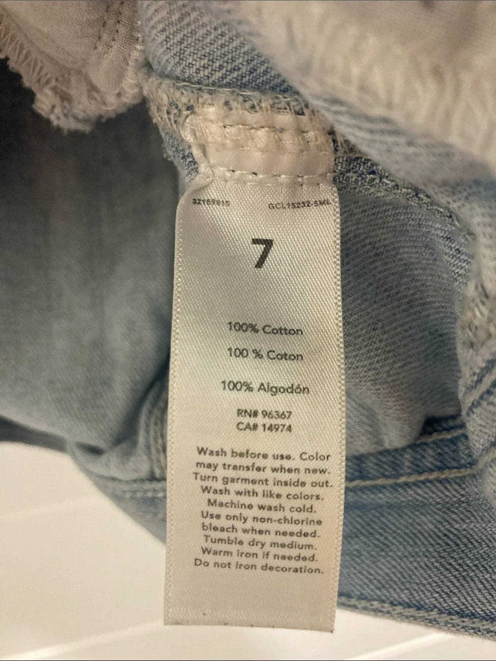 OshKosh B'gosh Light Blue Kids Denim Jacket